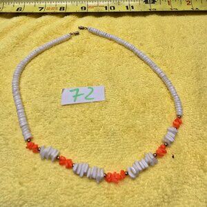 60s Vintage Bead made of Corals and Nacre [72]